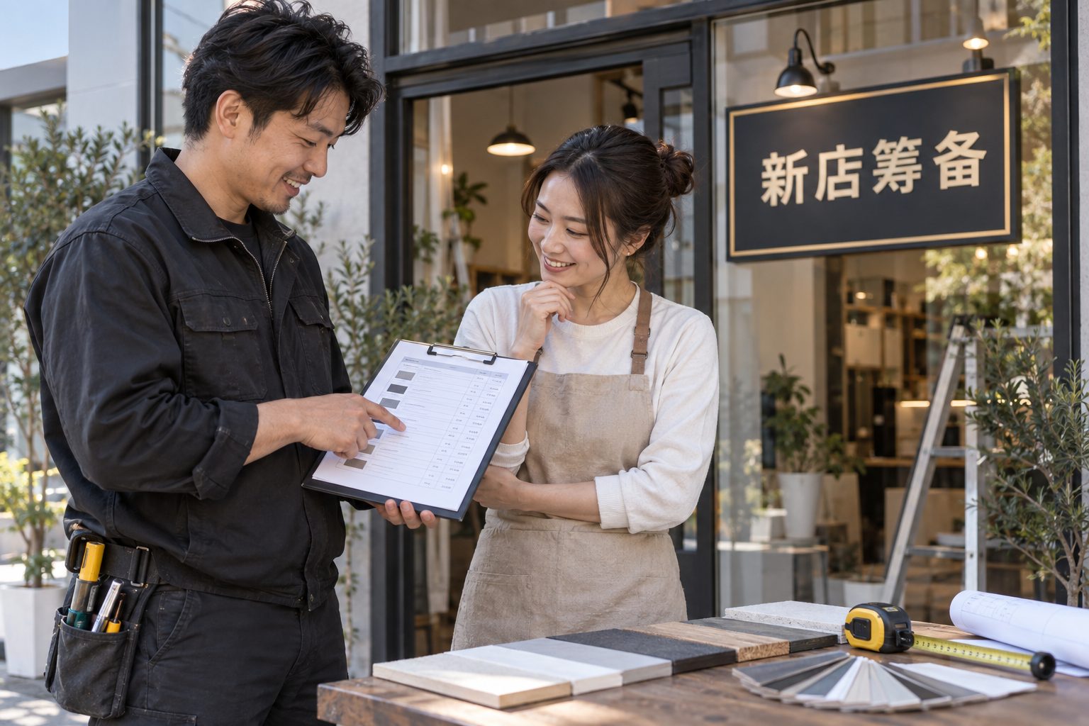 现场确认招牌分项报价